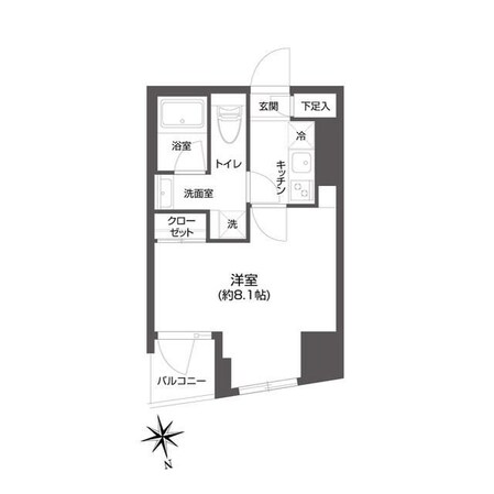 GRAN PASEO 市谷甲良町の物件間取画像